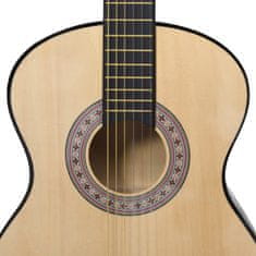 shumee Klasična kitara za začetnike 4/4 39" lipov les