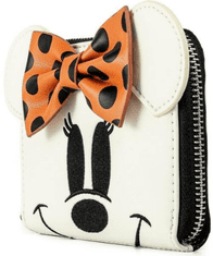 Loungefly Disney Ghost Minnie Glow In The Dark Cosplay denarnica z zadrgo