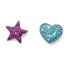 L.O.L. Surprise! Majhni asimetrični uhani Hearts & Stars L2015