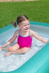 Bestway Napihljiv otroški bazen 165x104x25 cm lazurne barve