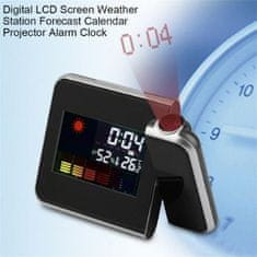 Mormark Projekcijska LCD ura z vremensko postajo | DIGISTATION