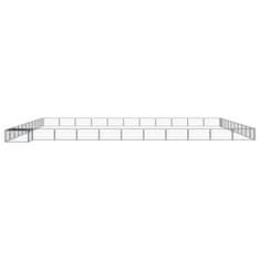 Greatstore Pasja ograda s 44 paneli črna 100x50 cm prašno barvano jeklo