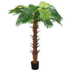 shumee Umetna palma cikas z loncem 160 cm zelena