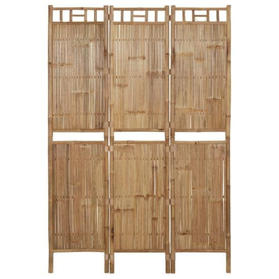shumee 3-delno bambusovo platno, 120 x 180 cm
