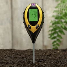 Cool Mango 4v1 Tester zemlje (merilec PH vrednosti, vlažnosti, osvetlitve in temperature zemlje) - Soiltesty