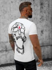 Ozonee Moška majica s potiskom Mursu bela XXL