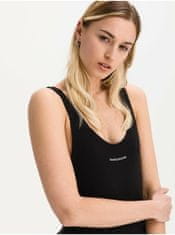 Calvin Klein Ženska Micro Branding Rib bodi Črna S