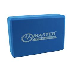 Master Sport Blok za jogo Yoga Block 23 x 15 x 7,5 cm, modra