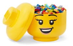 LEGO Škatla za shranjevanje, motiv glave, velikost L