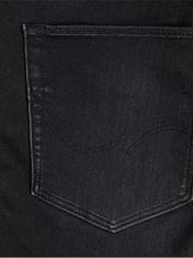 Jack&Jones Moške kratke hlače JJIRICK Regular Fit 12223985 Black Denim (Velikost L)