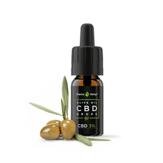 PharmaHemp CBD kapljice v oljčnem olju 3%