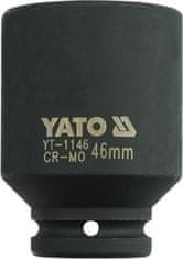 YATO Podaljšek 3/4" globoka šestkotna udarna vtičnica 46 mm CrMo