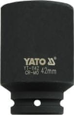 YATO Podaljšek 3/4" globoka šestkotna udarna vtičnica 42 mm CrMo