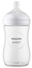 Philips Avent SCY903/01 plastična steklenička, 1m+, Natural Response, 260 ml, siva