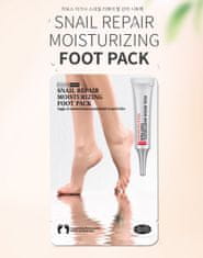 Chamos Cosmetic ACACI MONSTER Peelingová maska na nohy + Hydratačný balíček na nohy Snail Repair