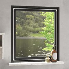 Greatstore Magnetni komarnik za okna bel 120x140 cm