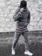 Dstreet Moška športna obleka Kesang temno siva XL