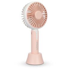 SHE Aroma ročni ventilator, 10 cm, roza