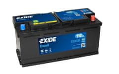 Exide Excell EB1100 akumulator, 110 Ah, D+, 850 A(EN), 393 x 175 x 190 mm
