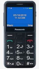 Panasonic KX-TU155EXCN mobilni telefon, črn