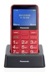 Panasonic KX-TU155EXRN mobilni telefon, rdeč