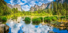 Castorland Puzzle Yosemite Valley (Dolina Yosemite), ZDA 4000 kosov