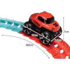 Kruzzel Fleksibilna proga za avtomobilček Flexy Loops