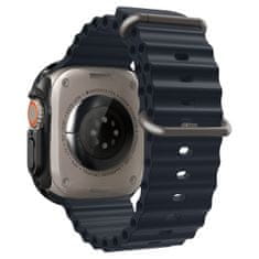 Spigen Zaščitni pokrov za pametno uro Thin Fit 360, črn, Apple Watch Ultra 49 mm