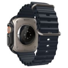 Spigen Zaščitni pokrov za pametno uro Thin Fit, črn, Apple Watch Ultra 49 mm