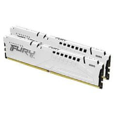 Kingston FURY Beast White/DDR5/32GB/5600MHz/CL40/2x16GB/bela