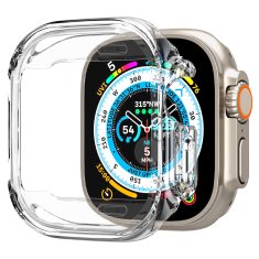 Spigen Zaščitni pokrov za pametno uro, prozoren, Apple Watch Ultra 49 mm