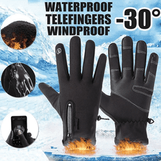 Kompetentnost Vodoodporne zimske rokavice XL