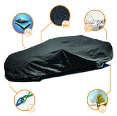J&J Automotive Prevleka za avto Klasic Black-jesen / zima brez UV, (Velikost: L)