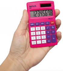 MAUL žepni kalkulator M8, roza (ML7261022)