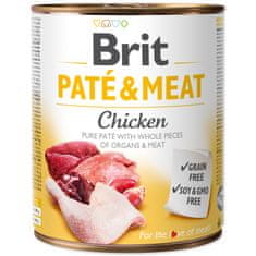 Brit Konzerva BRIT Paté & Meat Chicken 800 g
