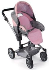 Bayer Chic voziček JARA, kombiniran, sivo-roza