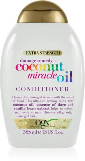 OGX balzam za lase Damage Remedy+ Coconut Miracle Oil, 385ml