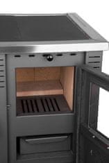 Portoss štedilnik s pečico Pro PANONIA, 10,54kW, mocca, levi