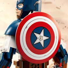 LEGO Marvel 76258 sestavljiva figura: Kapitan Amerika
