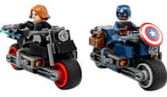LEGO Marvel črna vdova in Stotnik Amerika na motorjih (76260)