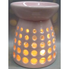 Autronic Aroma svetilka, porcelan. Roza barva. ARK3615 ROZA