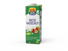 ISOLA BIO bio rižev napitek z lešniki, 6 x 1000 ml