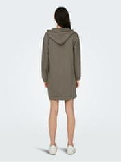Jacqueline de Yong Ženska obleka JDYIVY Regular Fit 15300623 Driftwood (Velikost M)