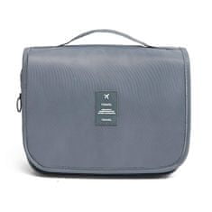 Jetshark Kozmetična torbica za obešanje Mini - siva