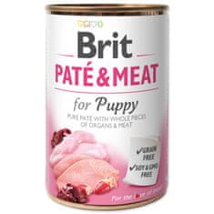 Brit Konzerva BRIT Paté & Meat Puppy 400 g