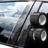 Karbonska lepilna folija za avto 3D črna 10 x 300cm vododporna brez mehurčkov | CARTAPE