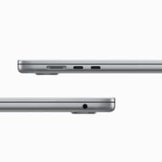 Apple MacBook Air 15 prenosnik, M2, 10C GPU, 8GB, SSD256GB, ZEE, Space Gray (mqkp3ze/a)