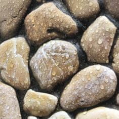Cool Mango 3D samolepljive stenske nalepke v imitaciji kamna, kamnite stenske nalepke (10 tapet) - Stonesticker
