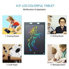 Mormark LCD tablica za risanje in pisanje, Grafična tablica, Tablica za otroke (Tablica + Pisalo z radirko)| WHIZZPAD