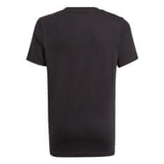 Adidas Majice obutev za trening črna M Essentials 3 Stripes Tee